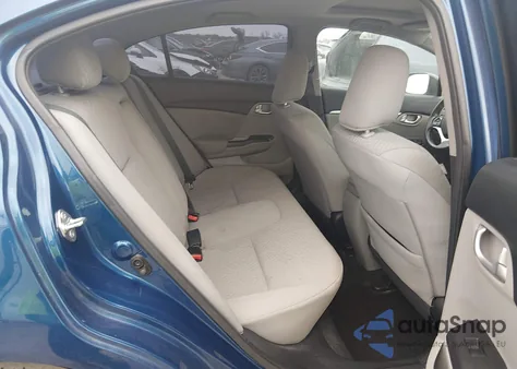 2014 Honda Civic Ex z USA, uszkodzony, nr VIN 19XFB2F86EE233859